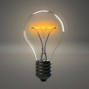 Image of a lightbulb switched on