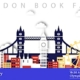 A promo flyer for LBF 2023 with drawings London points of interest forming a skyline