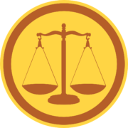 Illustration of scales representing legislation