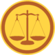 Illustration of scales representing legislation