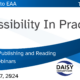 Accessibility In Practice title slide