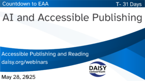 AI and Accessible Publishing title slide